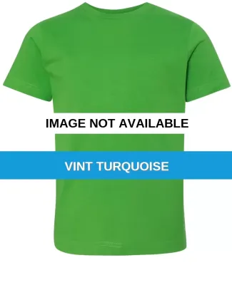 6101 LA T Youth Fine Jersey T-Shirt VINT TURQUOISE