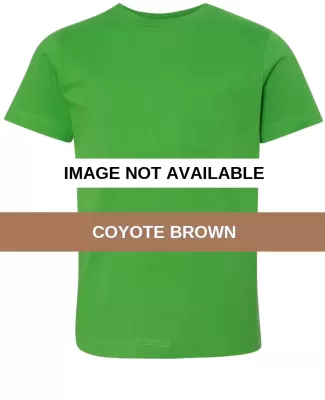 6101 LA T Youth Fine Jersey T-Shirt COYOTE BROWN