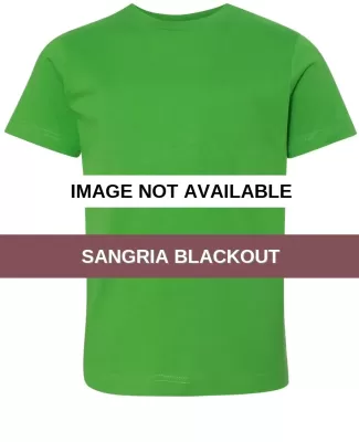 6101 LA T Youth Fine Jersey T-Shirt SANGRIA BLACKOUT