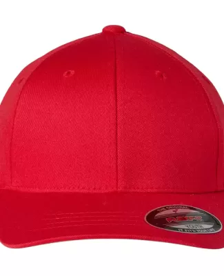 6277Y Flexfit Youth Wooly 6-Panel Cap RED