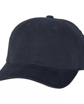 6363 Yupoong Solid Brushed Cotton Twill Cap NAVY
