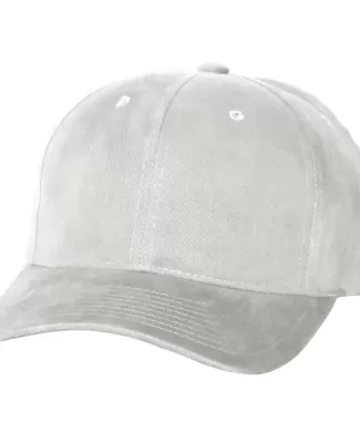 6363 Yupoong Solid Brushed Cotton Twill Cap WHITE