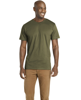6901 LA T Adult Fine Jersey T-Shirt in Military green