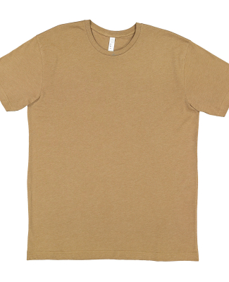 6901 LA T Adult Fine Jersey T-Shirt in Coyote brown