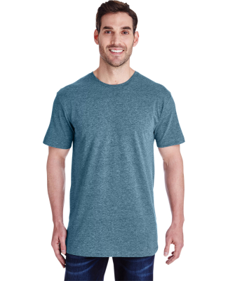 6901 LA T Adult Fine Jersey T-Shirt in Vintage indigo