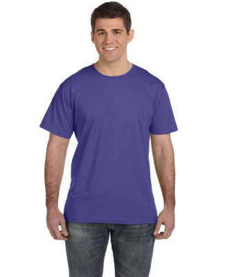 6901 LA T Adult Fine Jersey T-Shirt in Purple