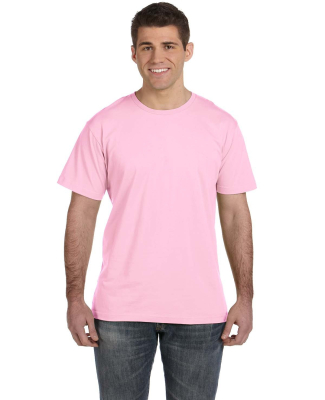 6901 LA T Adult Fine Jersey T-Shirt in Pink