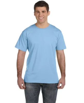 6901 LA T Adult Fine Jersey T-Shirt LIGHT BLUE