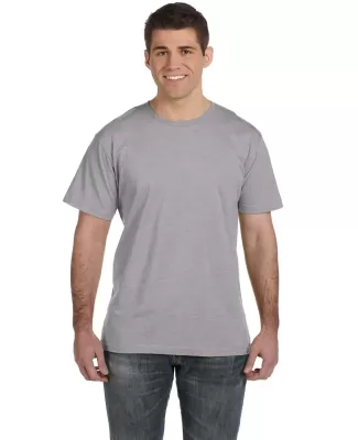 6901 LA T Adult Fine Jersey T-Shirt HEATHER