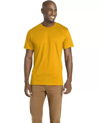 6901 LA T Adult Fine Jersey T-Shirt GOLD