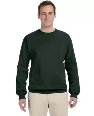 82300 Fruit of the Loom Adult SupercottonSweatshir FOREST GREEN