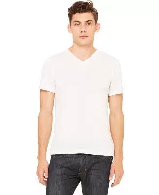BELLA+CANVAS 3415 Men's Tri-blend V-Neck T-shirt in Oatmeal triblend