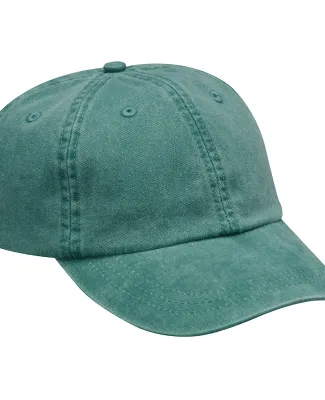 Adams EP101 Twill Pigment-dyed Dad Hat in Forest green