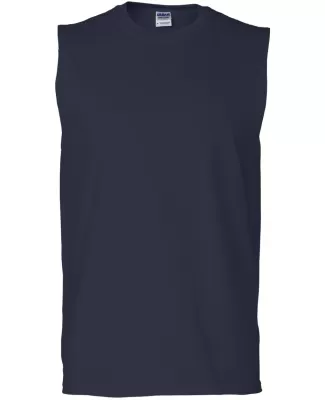 2700 Gildan Adult Ultra Cotton Sleeveless T-Shirt NAVY