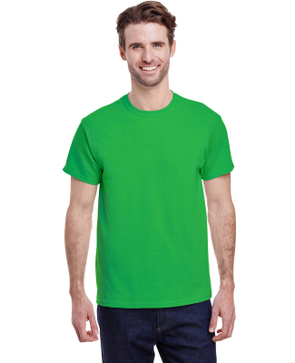 Gildan 5000 G500 Heavy Weight Cotton T-Shirt in Electric green