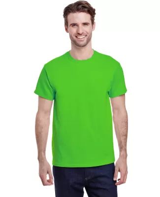 Gildan 5000 G500 Heavy Weight Cotton T-Shirt in Lime