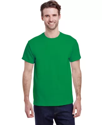 Gildan 5000 G500 Heavy Weight Cotton T-Shirt in Irish green