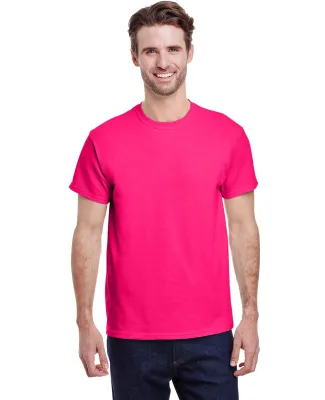 Gildan 5000 G500 Heavy Weight Cotton T-Shirt in Heliconia