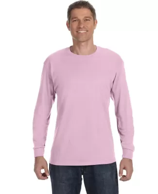 5400 Gildan Adult Heavy Cotton Long-Sleeve T-Shirt in Light pink