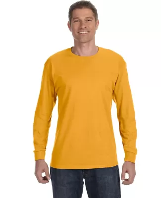 5400 Gildan Adult Heavy Cotton Long-Sleeve T-Shirt in Gold
