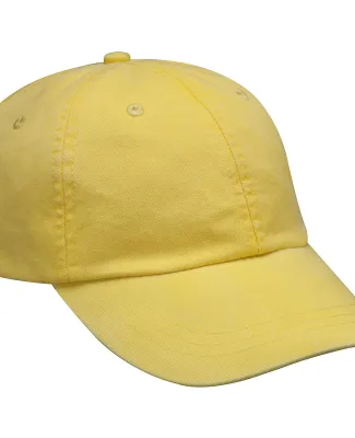 Adams LP101 Twill Optimum Dad Hat in Lemon