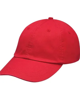 Adams LP104 Twill Optimum II Dad Hat in Red