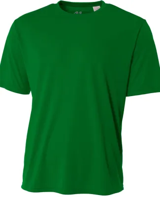 N3142 A4 Adult Cooling Performance Crew in Kelly green