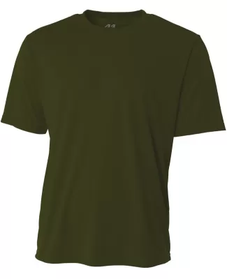 N3142 A4 Adult Cooling Performance Crew in Military green