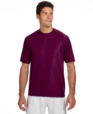 N3142 A4 Adult Cooling Performance Crew in Maroon