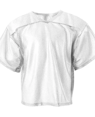 N4190 A4 Adult All Porthole Practice Jersey WHITE
