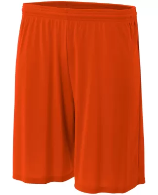 N5244 A4 Adult 7 inch Performance Short No Pockets in Athletic orange