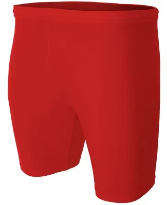 N5259 A4 Compression Short SCARLET