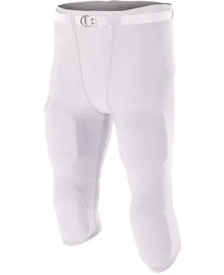 N6181 A4 Men's Flyless Football Pant WHITE