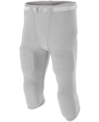 N6181 A4 Men's Flyless Football Pant SILVER