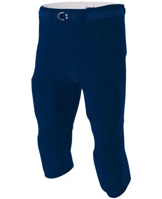 N6181 A4 Men's Flyless Football Pant NAVY