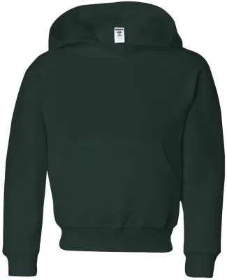 996Y JERZEES® NuBlend™ Youth Hooded Pullover Sw FOREST GREEN