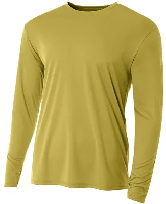 NB3165 A4 Youth Cooling Performance Long Sleeve Cr in Vegas gold
