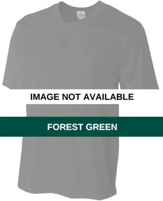 NB4212 A4 Youth Fan Jersey FOREST GREEN