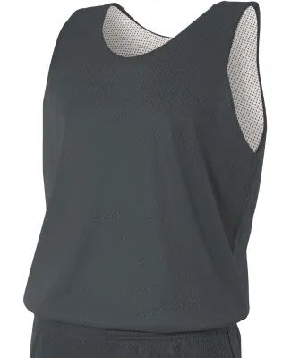 NF1270 A4 Adult Reversible Mesh Tank in Graphite/ white