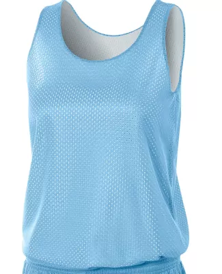 NW1000 A4 Reversible Mesh Tank in Lt blue/ white