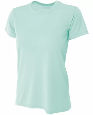 NW3201 A4 Women's Cooling Performance Crew in Pastel mint