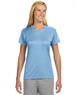 NW3201 A4 Women's Cooling Performance Crew in Light blue