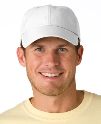 SH101 Adams Sunshield Unconstructed Blended Cap wi in White