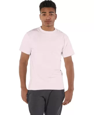 T425 Champion Adult Short-Sleeve T-Shirt T525C in Body blush