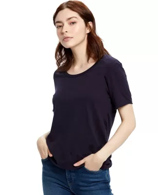 US115 US Blanks Relaxed Boyfriend Tee in Midnight
