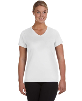 1790 Augusta Sportswear - Ladies' V-Neck Wicking T in White