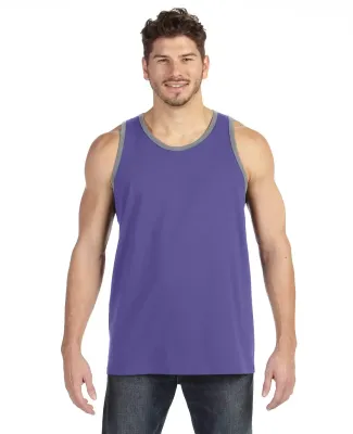 986 Anvil - Lightweight Fashion Tank HTH PRP/ HTH GRY