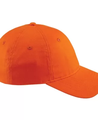 Big Accessories BX880 6-Panel Unstructured Hat in Team orange