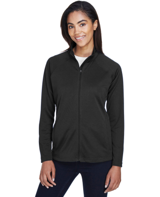 DG420W Devon & Jones Ladies' Stretch Tech-Shell Co in Black