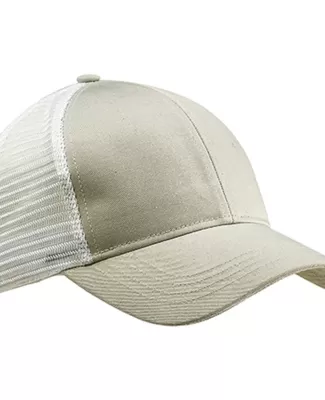 EC7070 econscious Eco Trucker Organic/Recycled in Dolphin/ white